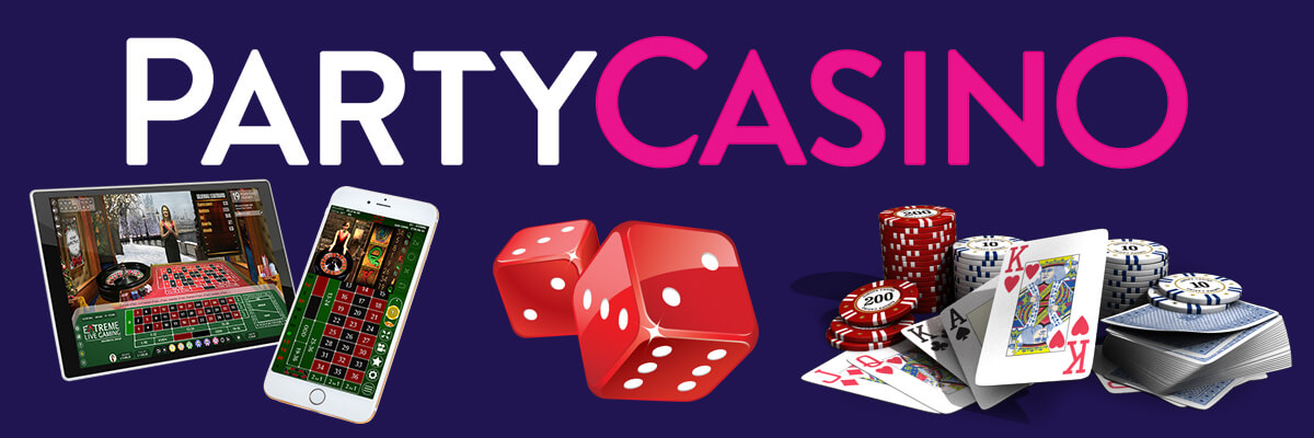 PartyCasino, élő játékok, dobókocka, zsetonok, kártyák