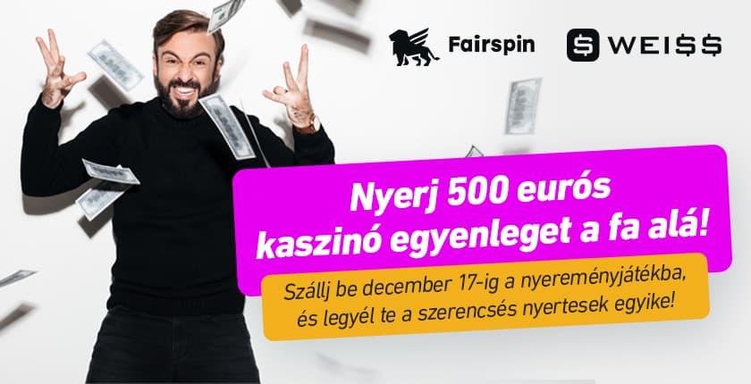 fairspin casino, weiss casino, nyeremenyjatek, nyerj