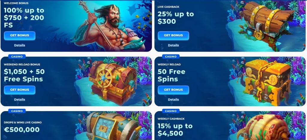 Posido Casino 🔥 €750 bónusz + 200 ingyenes pörgetés - Deluxe Casino Bonus