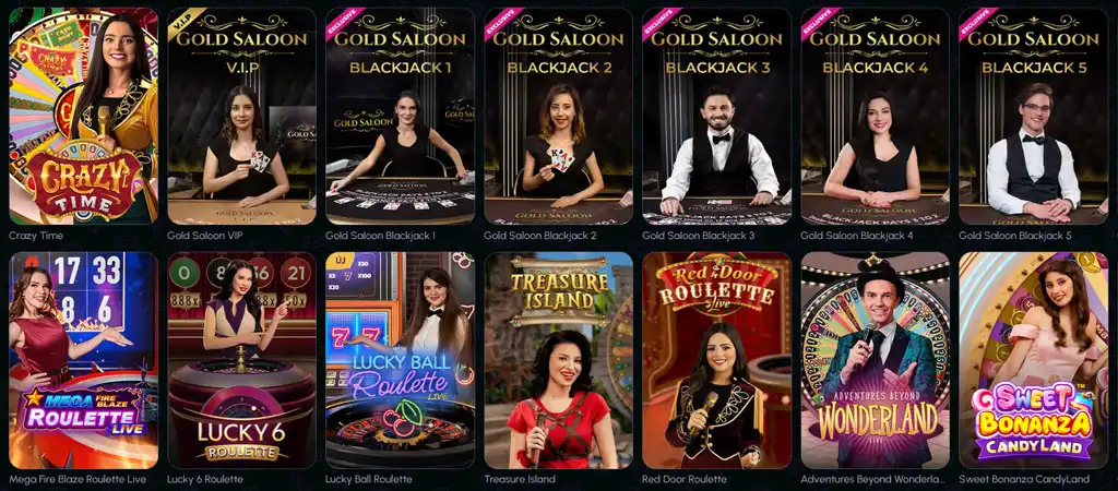 NovaJackpot Casino élő kaszinó