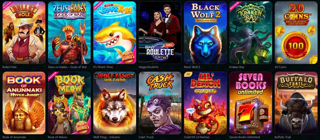 NovaJackpot Casino slot játékok