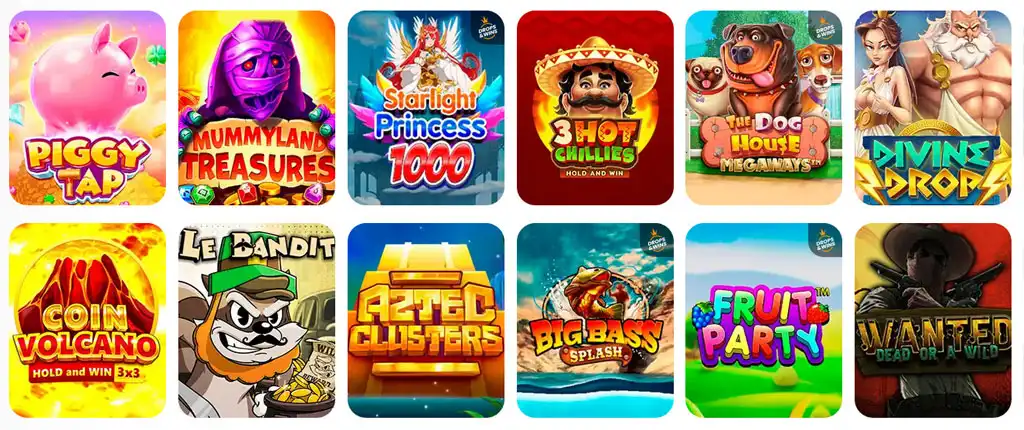 Monro casino nyerőgép, slot, játékkínálat