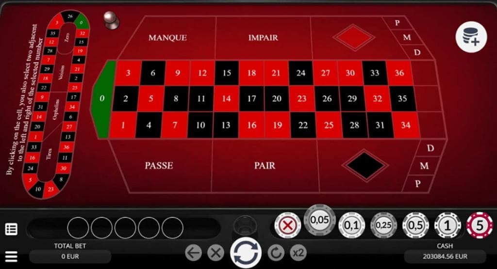 francia rulett, rulett asztal, online rulett