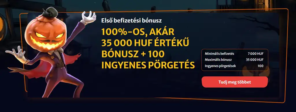 HellSpin Casino ️ 35.000 Ft Bónusz + 100 IP - Deluxe Casino Bonus