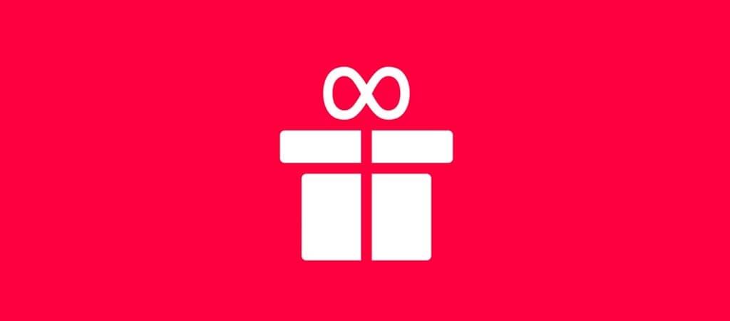 InfiGifts, online casino, ajándék, doboz