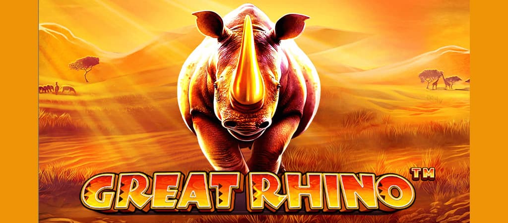 Great Rhino slot, nyerőgépes játékok, rinocérosz