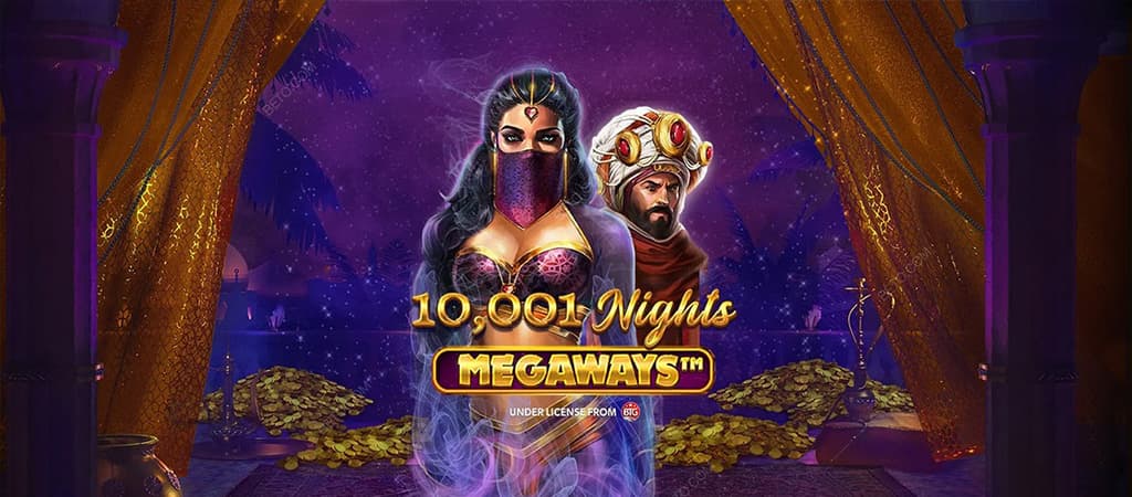 10001 Nights Megaways, online nyerőgép, RedTiger Gaming