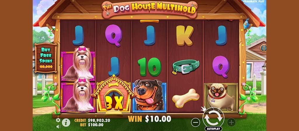 The Dog House Multihold, online nyerőgépes játék