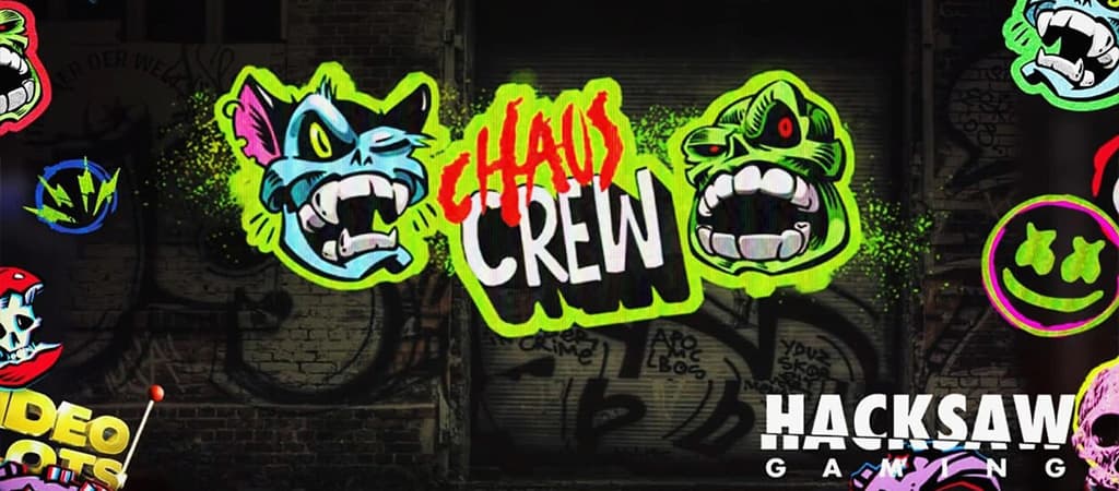 chaos crew, online nyerőgép, nyerőgép, graffiti
