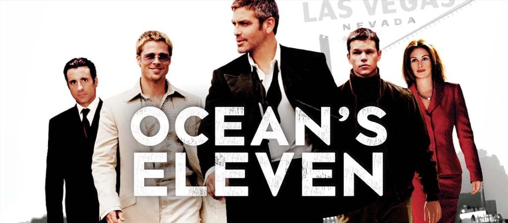 oceans eleven, kaszinó, kaszinós film