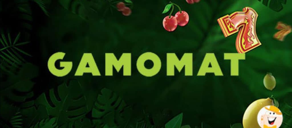gamomat játékszolgáltató, gamomat logó, játékszolgáltató, játékfejlesztő
