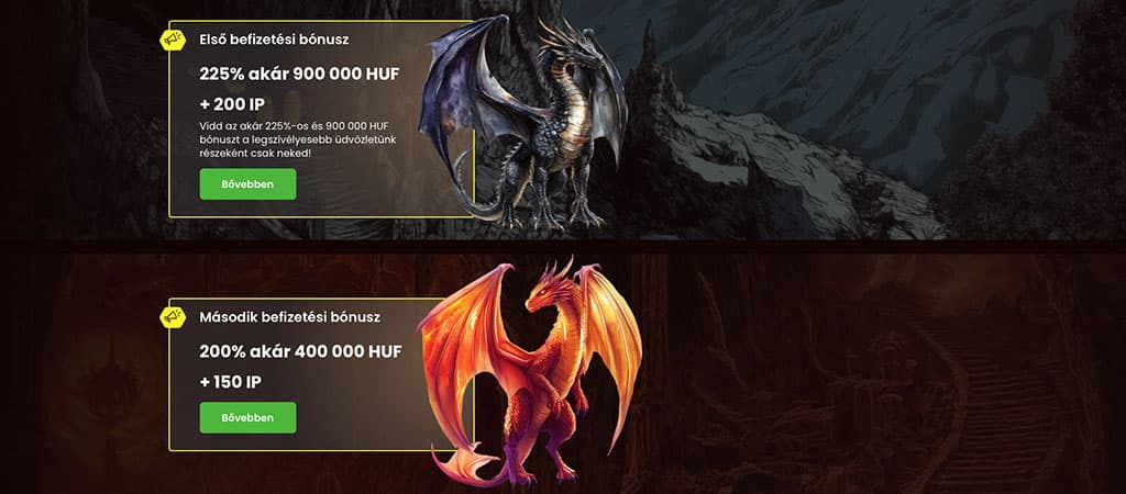 promóciók, bónuszok, dragon slots kaszinó, weboldal
