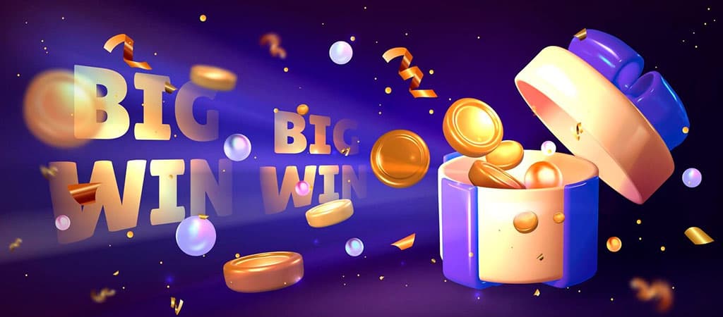 big win, illusztráció, online kaszinó, ajándék