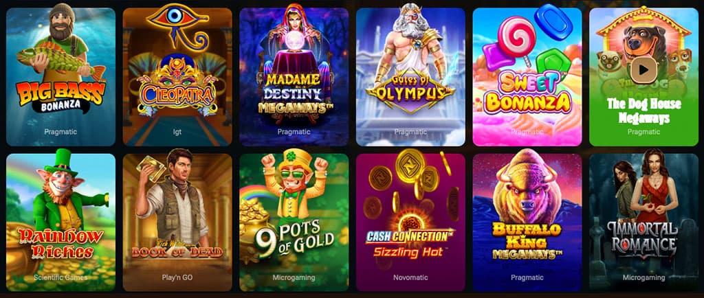 kingdom casino, nyerőgépek, big bass bonanza, cleopatra, gates of olympus, sweet bonanza, book of dead, pragmatic play