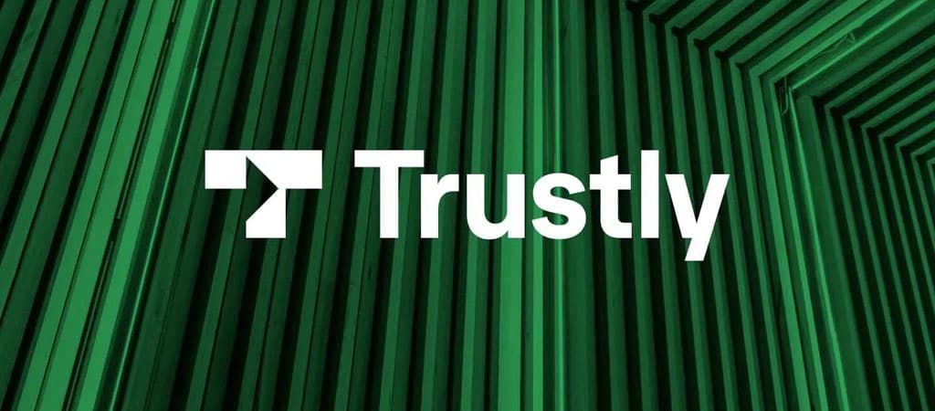 Trustly logó, online banki fizetés, digitális tranzakció, pénzügyi szolgáltatás, nemzetközi átutalás, biztonságos fizetés