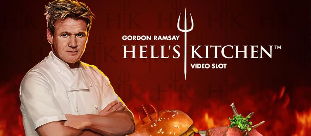 Gordon Ramsay, Hell’s Kitchen, nyerőgép, NetEnt, online kaszinó, videó slot, szerencsejáték, főzés, konyha, gasztronómia