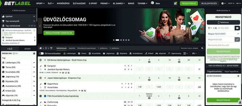 Betlabel Casino, online kaszinó, casino online, üdvözlőcsomag, betlabel