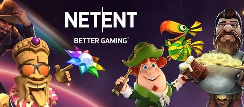 kaszinó játékok, NetEnt, Tiki figura, barna medve, szerencsejáték, online játékfejlesztő, Better Gaming logó, nyerőgépek