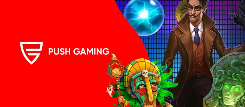 Push Gaming, online játékfejlesztő, kaszinó, szerencsejáték, videojáték, kalandor, maszk, medúza, varázsgömb, varjú