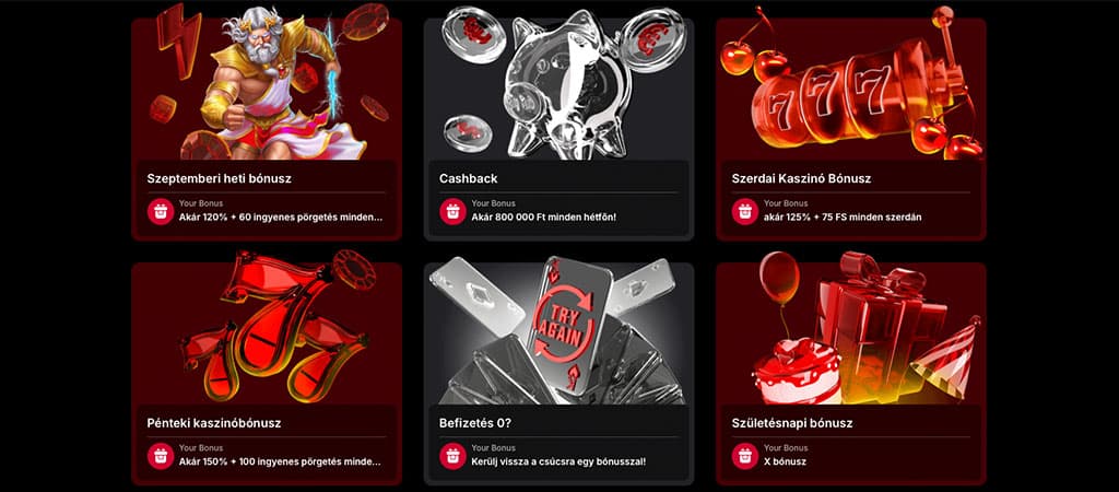 Vulkan Spiele casino promóciók, bónuszok, cashback, ingyenes pörgetések, heti bónusz, születésnapi bónusz, befizetés