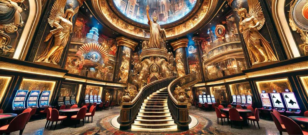 földi kaszinó, online casino, nyerőgépek, luxus casino