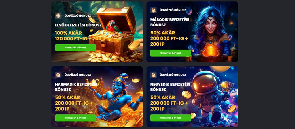 Harmadik befizetési bónusz, spoinline casino, online casino