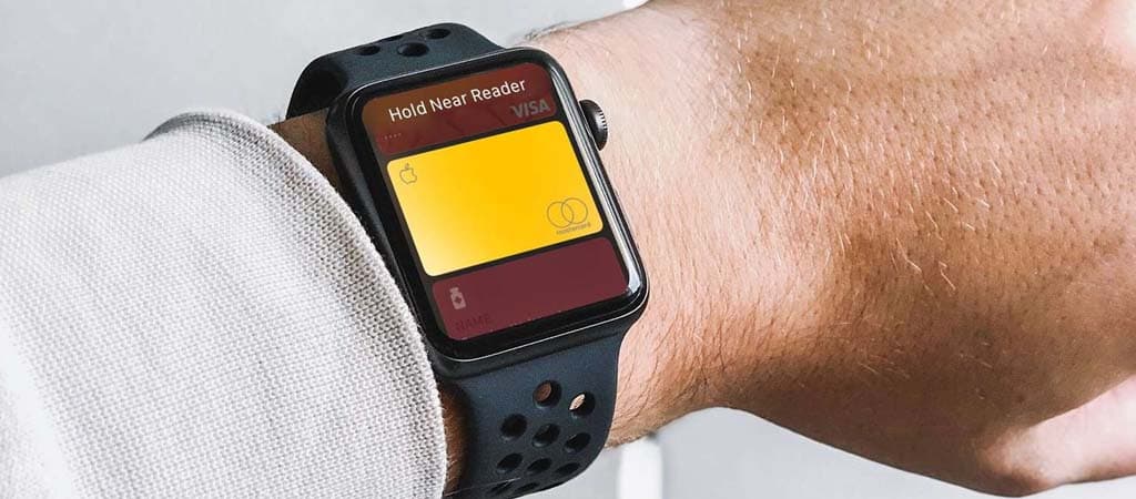 Apple Watch, Apple Pay, érintéses fizetés, okosóra, fizetés, kényelem, technológia, Visa, Mastercard, NFC fizetés