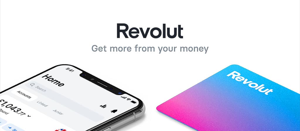 Revolut márkanév és szlogen, mobiltelefon egyenlegadatok, Revolut bankkártya, pénzügyek, digitális bankolás, alkalmazás