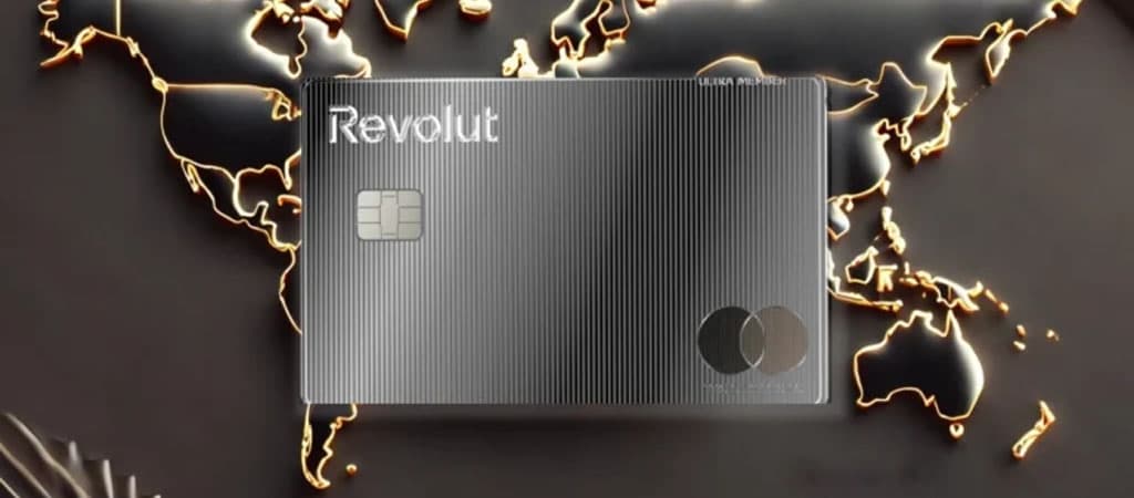 Revolut Ultra fém bankkártya, Mastercard, világutazás, utazás, nemzetközi utalás, prémium, pénzügyek, fintech, arany vonalak