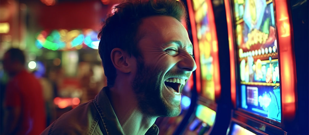 Nyerőgépes játékok, élő nyerőgépek, élő kaszinó