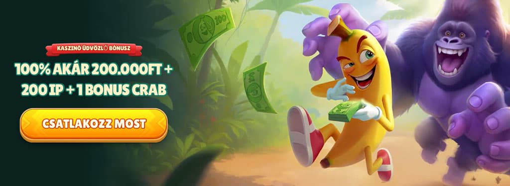  ingyenes pörgetés, üdvözlő bónusz, online casino