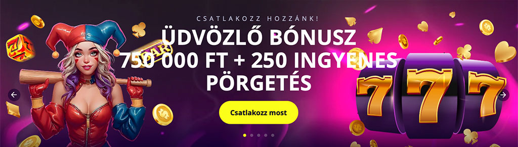 Slotoro Casino, ingyenes pörgetés, üdvözlő bónusz