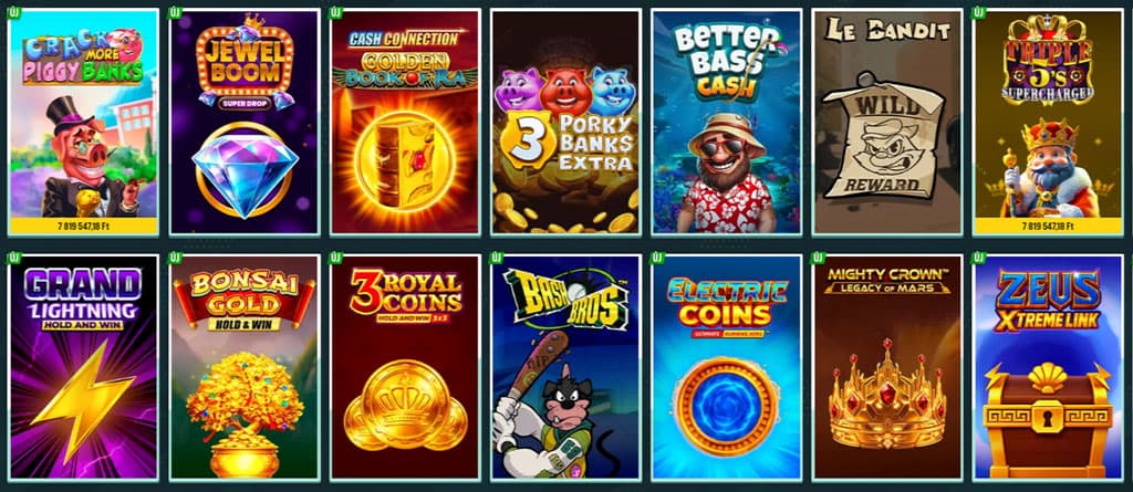 Golisimo Casino bónuszok, promóciók, nyerőgépek