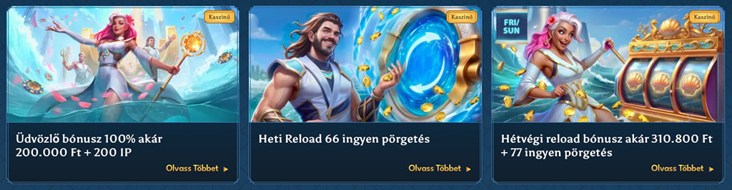 sport promóciók, Casea játékosai, online casino