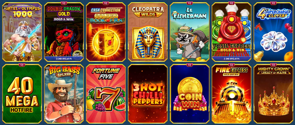 Casea Casino nyerőgépek és élő kaszinó játékok, slot