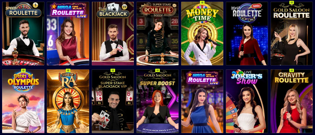 Betscore Casino nyerőgépek és élő kaszinó játékok