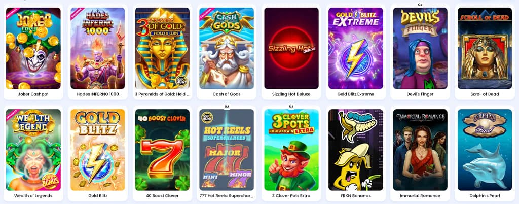 online játékok és sportok, online casino