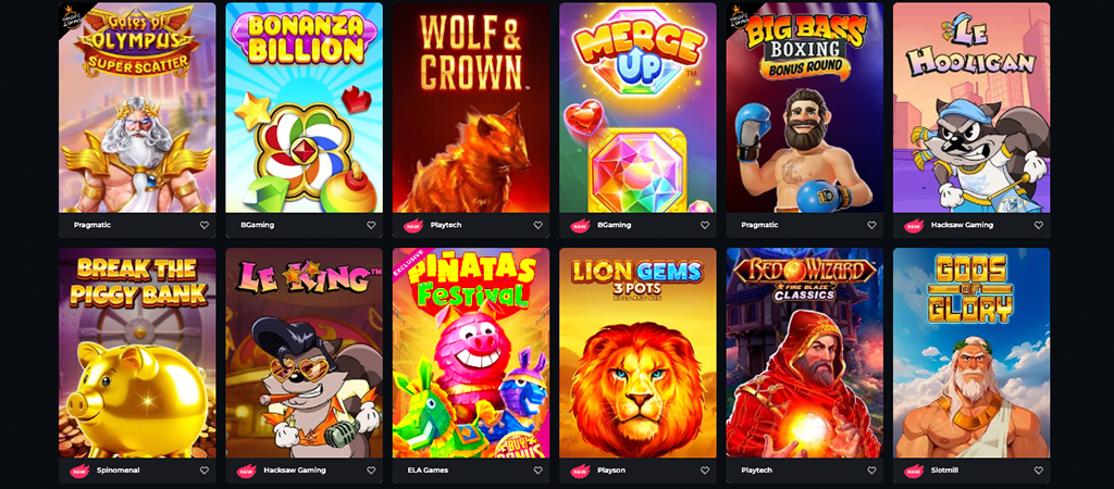 Boomerang casino nyerőgépek és élő kaszinó játékok