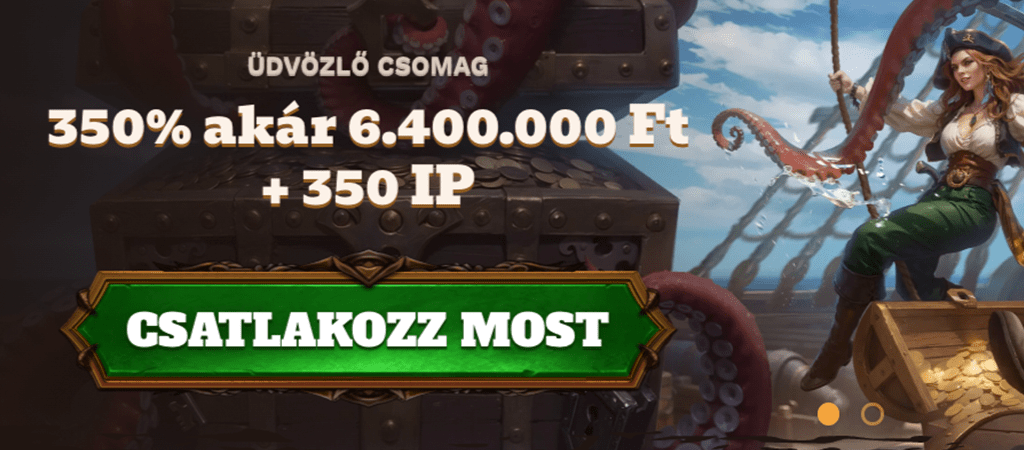 FatPirate Casino üdvözlő bónusz, promóciók és VIP-program