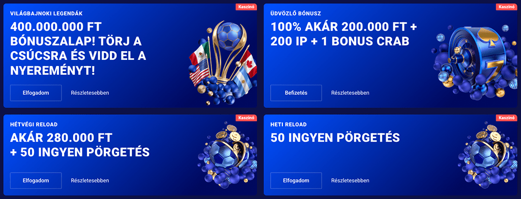 Ingyenes pörgetés,Üdvözlő bónusz