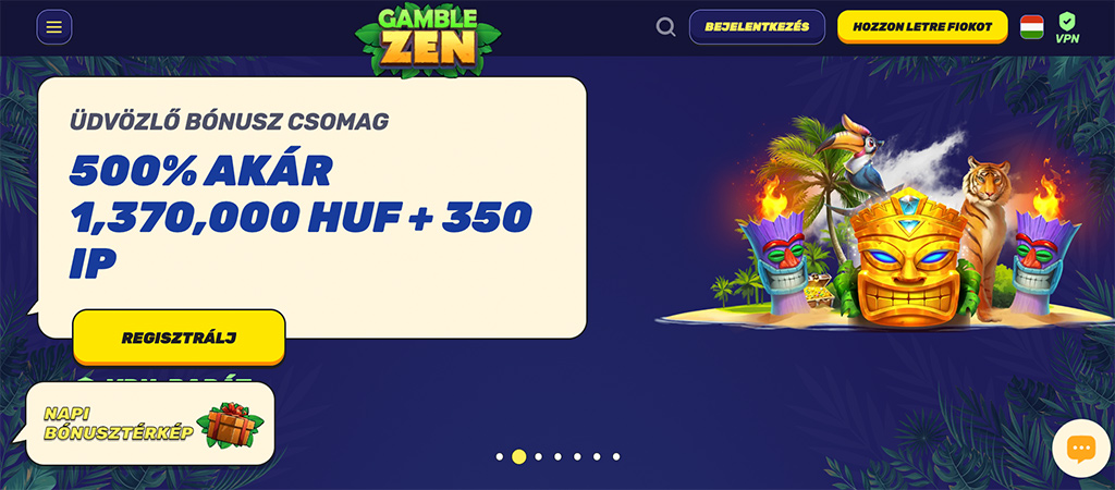 Gamblezen Casino, Top játékok és bónuszok 2026