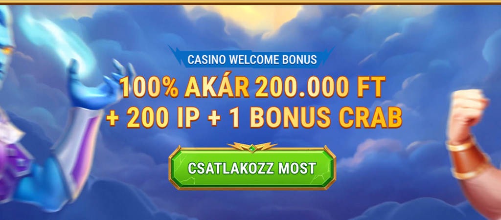 Üdvözlő bónusz, promóciók és VIP-program