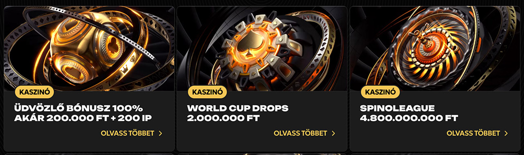 Spinsy Casino, napi cashback bónusz