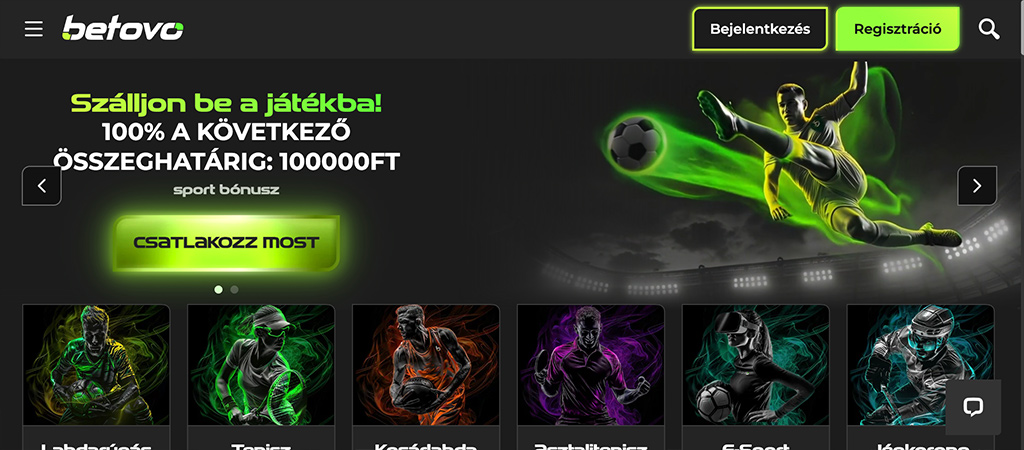 Betovo casino, online kaszinó, cashback