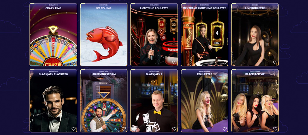 Winairlines Casino, játékfelhozatal, blackjack