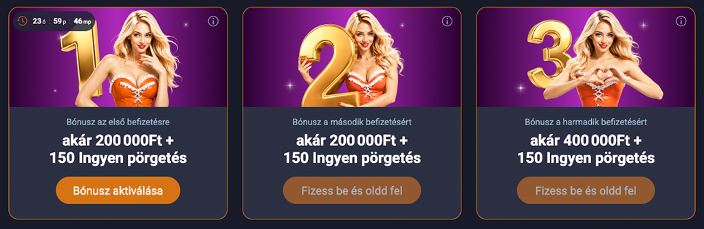 Vox Casino befizetés nélküli bónusz, cashback